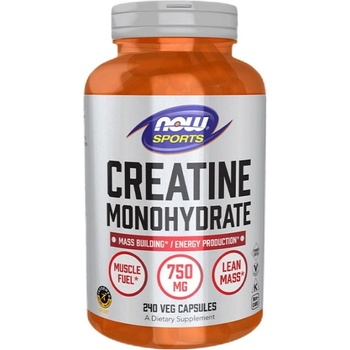 NOW Creatine Mono [240 капсули]