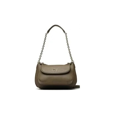 Calvin Klein Дамска чанта Re-Lock Dbl Shoulder Bag K60K610183 Зелен (Re-Lock Dbl Shoulder Bag K60K610183)