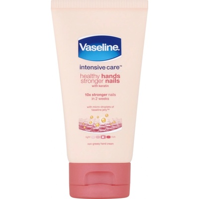 Vaseline Intensive Care Healthy Hands Stronger Nails krém na ruce 75 ml