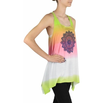 Dámsky dlhý top YORKA multicolour mandala I