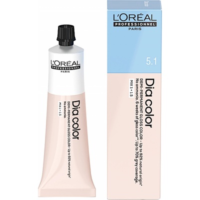 L’Oréal Professionnel Přeliv na vlasy Loréal Professionnel Dia color 5.1 světlá hnědá popelavá 60 ml