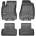 FroGum Гумени стелки Frogum Proline 3D съвместими с NISSAN X TRAIL II T3 (2008-2013) 4 ЧАСТИ