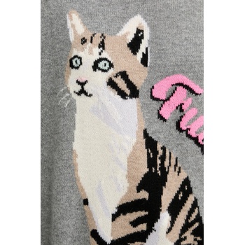 From Future Кашмирен пуловер from future в сиво wpr03293 (wpr03293)