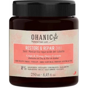 Ohanic Restore & Repair Маска за възстановяване за суха и увредена коса, 250 ml - baby