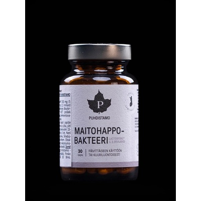 Puhdistamo Lactic Acid Bacteria Boulardii 30 kapslí