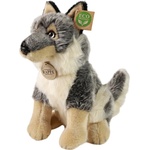 Rappa Плюшена играчка Rappa Еко приятели - Вълк, седящ, 28 cm (221727) - baby