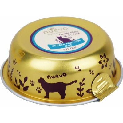 Nuevo Kitten kura a hovädzie 85 g