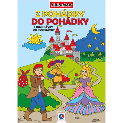 Omalovánka A5, Z Pohádky do pohádky