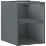 Mexen Box-A отворен шкаф с рафт 35 см, графит мат - 91AX2-0350-470-0-66 (91AX2-0350-470-0-66)