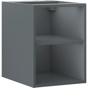 Mexen Box-A отворен шкаф с рафт 35 см, графит мат - 91AX2-0350-470-0-66 (91AX2-0350-470-0-66)