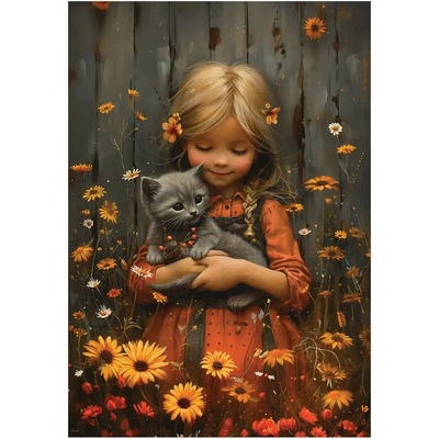 Anatolian - Puzzle Cute Girl - 260 piese