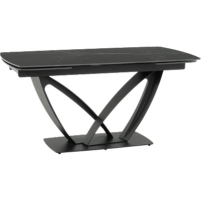 Carmen Разтегателна трапезна маса torun - черна