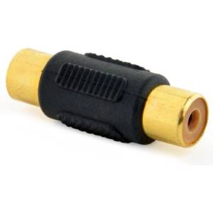 Gembird RCA - RCA F/F адаптер удължител черен A-RCAFF-01 (A-RCAFF-01)