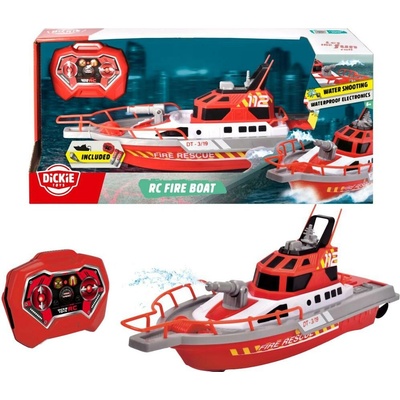 DICKIE RC loď hasiči 37cm