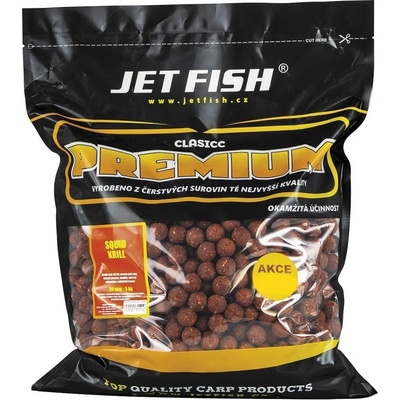 Jet Fish boilies Premium Classic 5kg 24mm Chilli/Cesnak