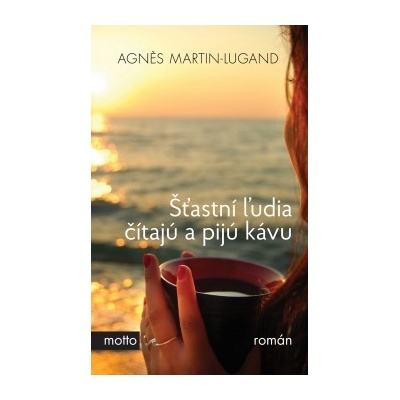 Šťastní ľudia čítajú a pijú kávu
