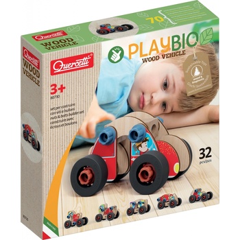Quercetti 80730 PlayBio Wood Vehicle