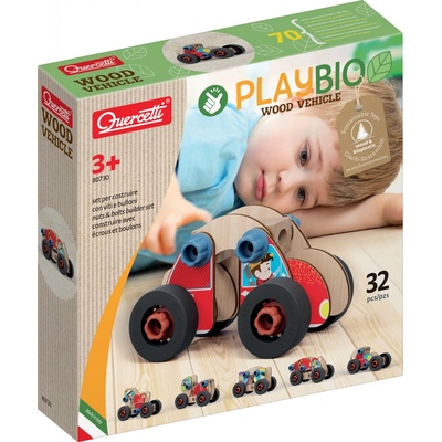 Quercetti 80730 PlayBio Wood Vehicle