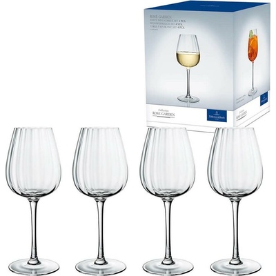 Villeroy & Boch Poháre na biele víno Rose Garden 4 x 430 ml