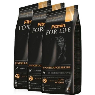 Fitmin For Life Junior Large Breed 3 x 15 kg