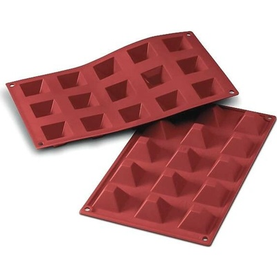 Silikomart forma silikon 20ks pyramidy 3,6x3,6cm