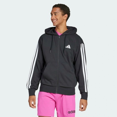 adidas Essentials 3-stripes French Terry čierna