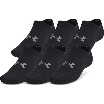 Under Armour ESSENTIAL NO SHOW čierna sivá