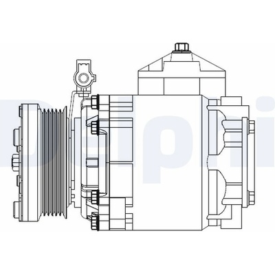 Kompresor, klimatizace DELPHI CS20525
