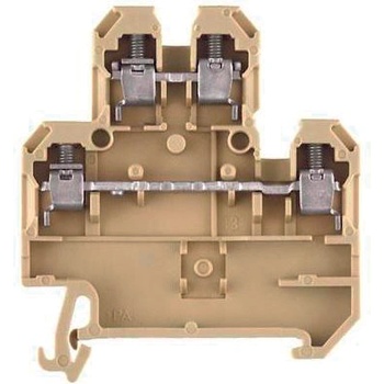 ELMARK РЕДОВА КЛЕМА ddtb4/5n ДВОЙНА БЕЖoВА (31056d)