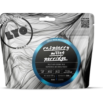 Lyo food Raspberry Millet Porridge