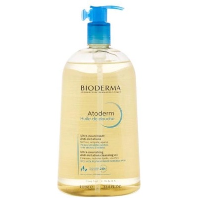 BIODERMA Atoderm Ultra-Nourishing 1000 ml подхранващо и успокояващо душ олио за много суха и чувствителна кожа унисекс