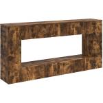 vidaXL Конзолна маса Пушена Дъб 155 x 29 x 74 см (899891)