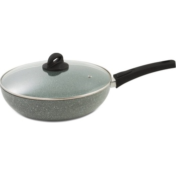 De Gusto Panvica Wok STONITE 30 cm s odnímateľnou rukoväťou + pokrievka
