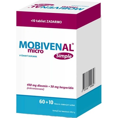MOBIVENAL micro Simple 60+10 tabliet