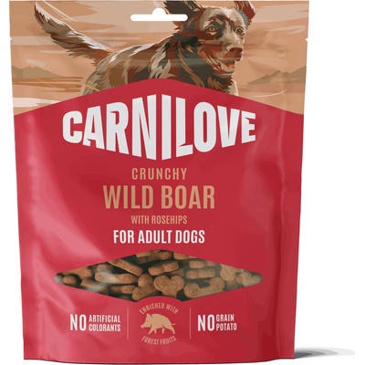 Carnilove Dog Crunchy Snack Wild Boar with Rosehips with fresh meat 200 g