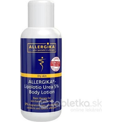 Allergika Lipolotio Urea 5% 200 ml