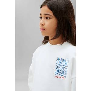 Calvin Klein суичър за деца от памук (LVCKTJB45B.128.176.9BY2)
