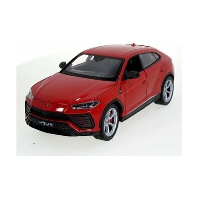 Welly Lamborghini Urus Metallic červená1:24