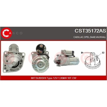 Štartér CASCO CST35172AS