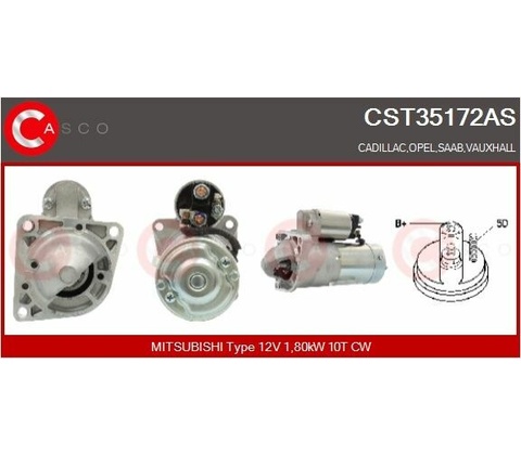Štartér CASCO CST35172AS
