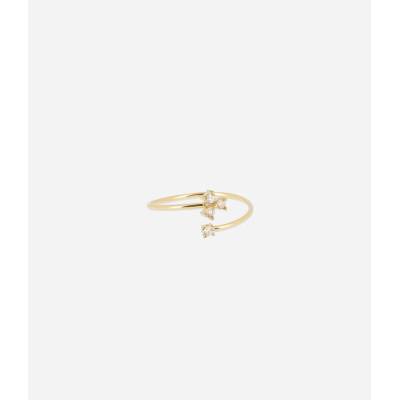 ZAG Bijoux Oceľový prsteň so zirkónmi SRS21752 01WHT
