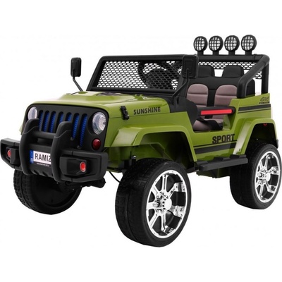 Elcars Elektrické auto Jeep Raptor DRIFTER 4x4 Čierna s potlačou