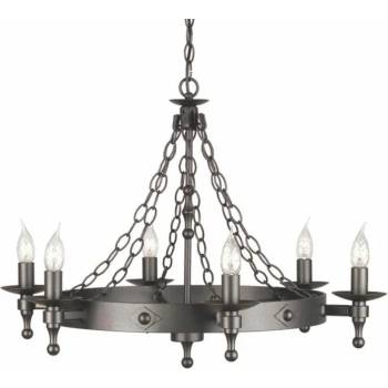 Image 1 of Elstead Lighting Warwick WR6-GRAPHITE