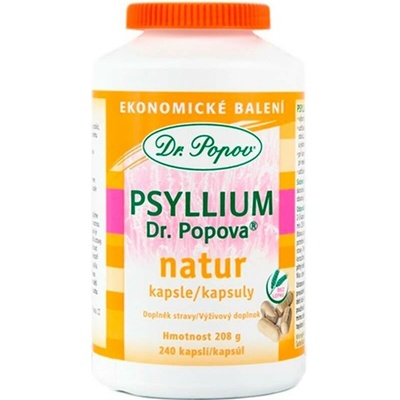 Dr.Popov Psyllium 240 kapslí