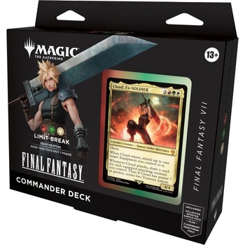 Magic the Gathering Magic The Gathering: Final Fantasy Commander Deck - Limit Break (122133-3)