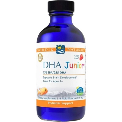 Nordic Naturals DHA Junior Liquid | 170 mg EPA & 255 mg DHA [119 мл] Ягода