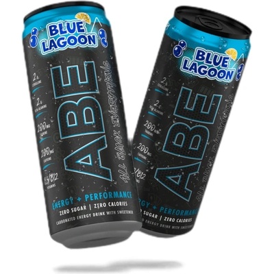 ABE Energy + Performance | All Black Everything Ready-To-Drink [330 мл] Blue Lagoon