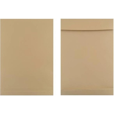 Harmanec-Kuvert Taška B4 s X dnom a odtrhávacou páskou 250 x 354 mm hnedá 130g