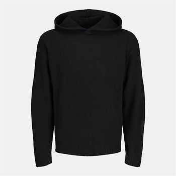 JACK & JONES Суичър Jack and Jones Ollie Knitted Hoodie - Black