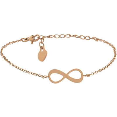 Bellita Дамска гривна в розово злато със знак за безкрайност Bellita (BLT-GB157-RG)